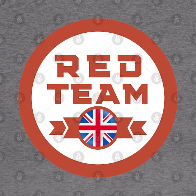 Cybersecurity Red Team UK Gamification Badge CTF by FSEstyle